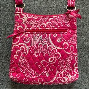 Vera Bradley Pink Floral Shoulder Bag Set